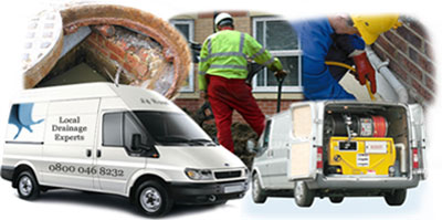 Elm Park drainage van